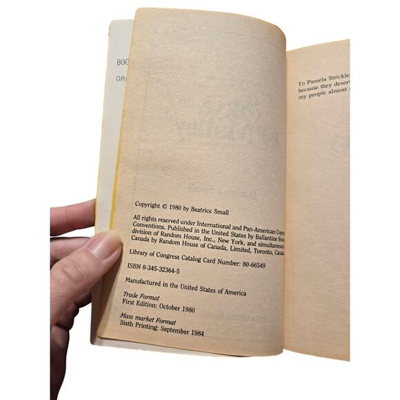 Skye O'Malley by Bertrice Small 0345323645 Ballantine books - Picture 7 of 9